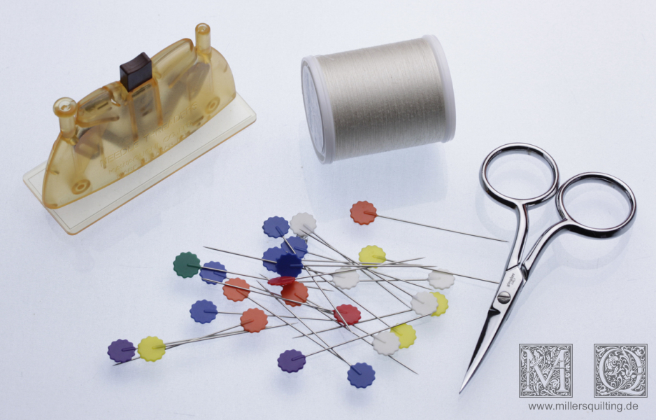 Thimbles Amish handquilting with Esther Miller MillersQuilting