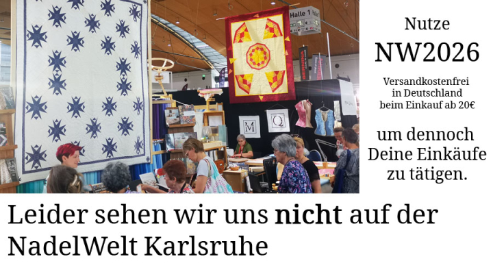 Nadelwelt Karlsruhe Coupon - MillersQuilting bietet Kostenfreien versand mit couponcode