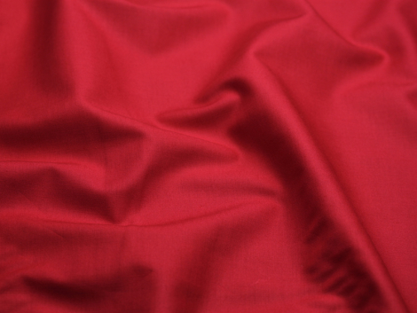 Uni stoffe - KONA cotton solids - RICH RED 022