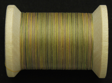 Quiltgarn - Yli - Variocolor - 100% Baumwolle - Green / Tan