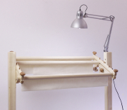 Quilt Frame "Love" - 3--rail-system - Maple