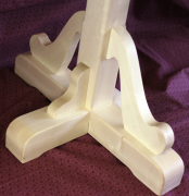 Quiltrahmen 4-Stangensystem "Love" Ahorn - Gedrechselter Stiel bis 3 Meter