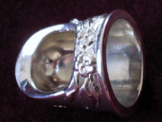 Roxanne Thimbles: Gold- & Silver-Plated Silverplatet 4.5