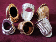 Roxanne Thimbles: Gold- & Silver-Plated Silverplatet 4.5
