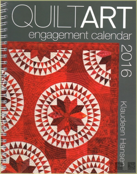 2016 Quilt Art Engagment Calendar