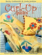 Curl-up quilts. Flannel applique & more from Piece...