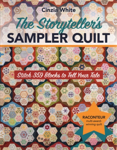 The Storytellers Sampler Quilt - Cinzia White
