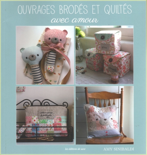 Ouvrages brodés et quiltés avec amour