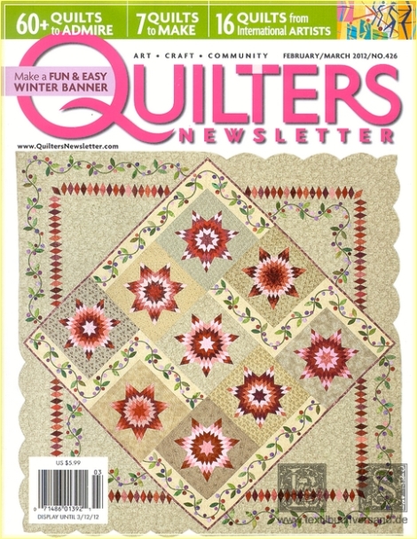 Quilters Newsletter Magazine Ausgabe 426