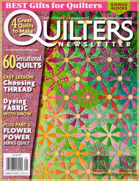 Quilters Newsletter Magazine Ausgabe 431