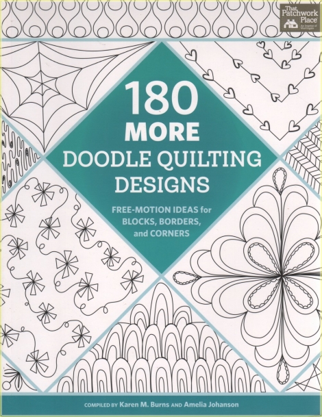 180 More Doodle Quilting Designs - Burns and Johnson