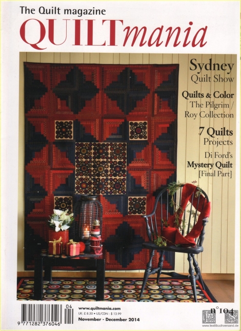 Quiltmania Ausgabe 104 - Englisch