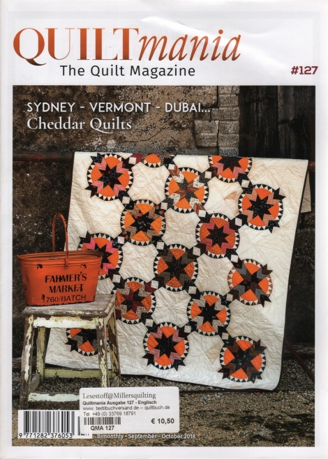 Quiltmania Ausgabe 127 - Englisch