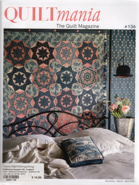 Quiltmania Ausgabe 136 - Englisch