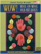 WOW! Wool-on-Wool folk-art quilts OOP