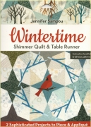 Wintertime: Shimmer Quilt & Table Runner - Jennifer...