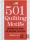 501 Quilting Motifs - Designs for Hand or Machine Quilting- Ringgebunden