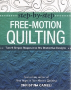 Step-by-step Free-Motion-Quilting: Turn 9 simple shapes...