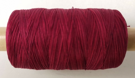 Quilt Thread - hand dyed 100% cotton - Garnet - Weeks Dye Works
