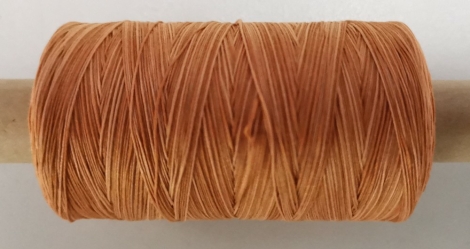 Quilt Thread - hand dyed 100% cotton - Carrot - Weeks Dye Works