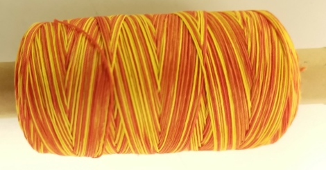 Quilt Thread - hand dyed 100% cotton - Hot Rod - Weeks Dye Works