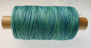 Quilt Thread - hand dyed 100% cotton - Caribbean - Weeks...