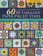 60 Fabulous Paper-Pieced Stars, 2nd Edition -- Carol Doak